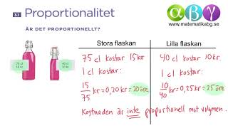 G 31 Proportionalitet [upl. by Pouncey]