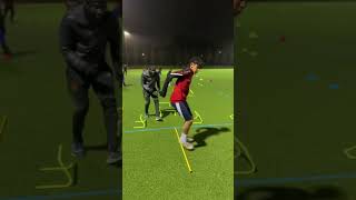 Explosive Agility Training For Footballers⚽agility footballersagilityworkout soccer footballer [upl. by Loriner740]