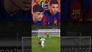 pedri amp ferran playing fc mobile🔥🔥❤fcbarcelona respect viral fcmobile shortsviral football [upl. by Stiruc]