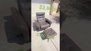 Pileus Comfort Air Recliner cost 300 retail 3800 furnitureflip makemoney sidehustle profit [upl. by Arol314]