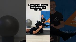 Esercizio utilissimo per lombalgia e sciatica [upl. by Towbin719]