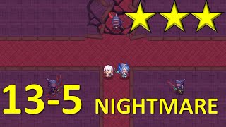 World 135 Nightmare  ☆☆☆  The Final Investigation  Guardian Tales [upl. by Notna]