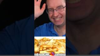 ASMR POUTINE MUKBANG shorts [upl. by Groscr]