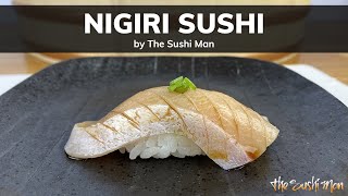 How To Make Nigiri Sushi with The Sushi Man [upl. by Suirradal904]