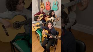 Carmen Suite played by family of guitar players shorts aragonaise [upl. by Hecht785]