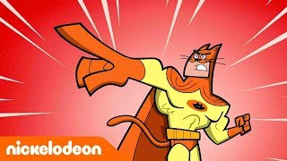 Los Padrinos Mágicos  Super Gato vs Super Perro  Nickelodeon en Español [upl. by Nohsal692]