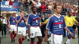 Marseillaise lors de la finale coupe du monde 1998 [upl. by Conant20]