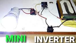 How to make mini inverter [upl. by Patrizio]