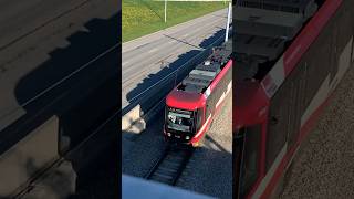 S200 Leaving Crowfoot Station 2430 2420 2407 transit viral fypシ train shorts [upl. by Eibur534]