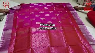 pure uppada Pattu sarees silver buta uppadasarees handloomsarees puresilksarees pattusarees yt [upl. by Jaine]