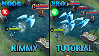 KIMMY TUTORIAL 2023  MASTER KIMMY IN JUST 15 MINUTES  BUILD COMBO AND MORE  MLBB [upl. by Glenda]