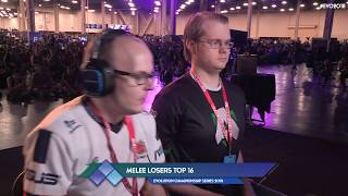 EVO 2018  Armada Peach vs Mew2king Marth  Losers Round 4  SSBM [upl. by Negrom]