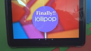 Here is Android 50 Lollipop Galaxy Note 101 [upl. by Ydoc]