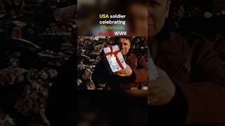 USA soldier celebrates Christmas during World War II shorts [upl. by Margarete]