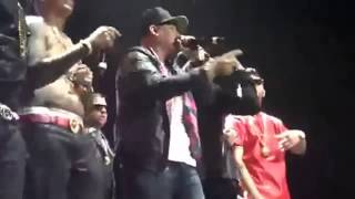 Farruko Daddy Yankee Ñengo Flow De La Ghetto  Llegamos a la disco Choliseo Puerto Rico [upl. by Aerbua]