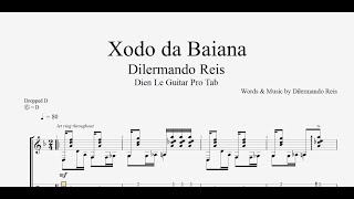 Dilermando Reis  Xodo da Baiana  Guitar Tutorial  TAB [upl. by Scott]