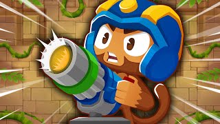 The DARTLING GUNNER Is CRAZY Bloons TD Battles 2 [upl. by Greenland]