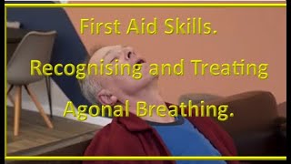 First Aid skills Recognising Agonal breathing [upl. by Moureaux]