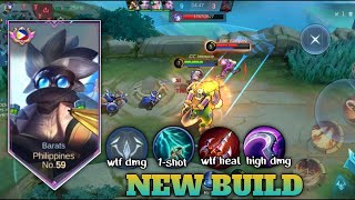 NEW ONESHOT BUILD TO DOMINATE IN NEW SEASON  AUTO WIN  MLBB🦖 [upl. by Notxed]