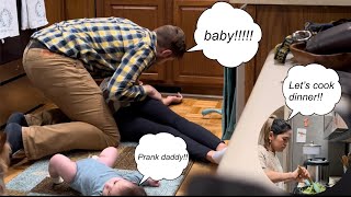 Vlog PASS OUT PRANK TO MY HUSBAND cute reaction [upl. by Seaden]