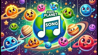 Solar System Planets  KidsRhymesnurseryrhymes Learn the Planets kidssongs [upl. by Nuahsak]