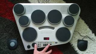 Yamaha DD65 Drum Machine Sounds amp Features [upl. by Indyc]