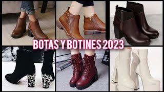 TENDENCIA BOTASBOTINES 2023FASHION BOOTS 2022TREDNS BOOTS 2023 [upl. by Ihtraa]