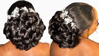 Elegant Bridal Hairstyle Step By STEP  Detailed Tutorial [upl. by Tomlin949]