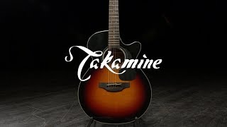 Takamine GF30CE FXC Electro Acoustic Sunburst  Gear4music demo [upl. by Ennaj349]