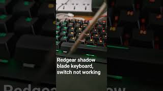 Fix your soldered mechanical keyboard  Redgear shadow blade  Malayalam [upl. by Rosane]