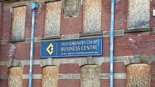 We went to explore the old coroners court in Sheffield abandoned urban urbex disused explore [upl. by Erret28]