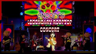 Snoopys Legendary Rooftop Concert Show  Knotts Berry Farm 2024 [upl. by Garret]