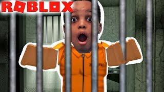 ABANDONED IN PRISON  Roblox [upl. by Soiritos]