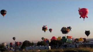 2010 Albuquerque International Balloon Fiesta Special Shapes Rodeo [upl. by Diannne]