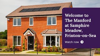 Taylor Wimpey  Welcome to the Manford at Samphire Meadow FrintononSea [upl. by Grane67]