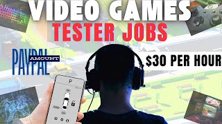 6 BEST Game Tester Jobs  Get Paid To Test Apps amp Games  Make Money Online 2024 [upl. by Nomis]