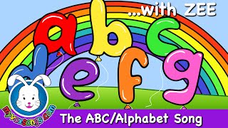 The Alphabet Song with lyrics  Nursery Rhymes [upl. by Anialahs]