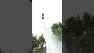 Super Cool 💦 Water Jet Pack Performance at CNE toronto cne2024 wateractivities [upl. by Oirasan7]