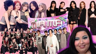 MAMA Awards 2023 Reaction Night 2 Part 4 Seventeen LE SSERAFIM RIIZE GIDLE Zerobaseone ampMORE [upl. by Annauqaj]