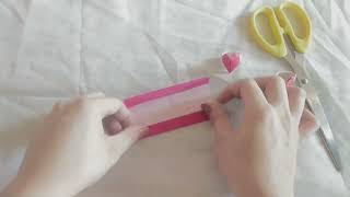 DIY  Origami Heart Ring [upl. by Ihc275]