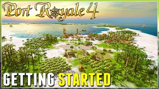 GETTING STARTED  Port Royale 4 gameplay 1  BETA [upl. by Mariejeanne727]