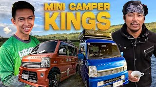 KINGS OF MINI CAMPER VANS Nueva Vizcaya VanLife [upl. by Madelene137]