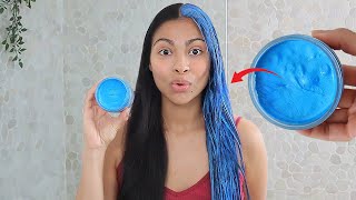 I Tried Temporary Hair Dye That Change Your Hair Color in Seconds  does it really work 😱 [upl. by Assirt885]