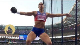 2024 Paris Summer Olympics Track amp FieldValerie Allman wins Gold Medal in Women’s Discus [upl. by Darce121]