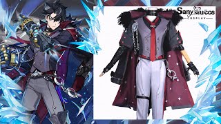 【SanyMuCos】Genshin Impact Wriothesley Cosplay Costume Dressing Tutorial [upl. by Ansilma799]