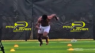 RJ Starkey Pro Day 2024 Music Version [upl. by Eelorac566]