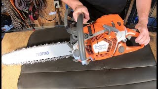 Husqvarna 562XPG Overview First Cuts Impressions [upl. by Jeniece]