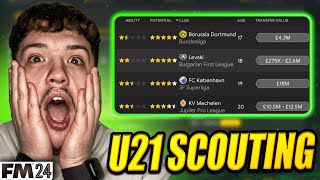 The BEST Method to Scouting Wonderkids in FM24 [upl. by Divd]