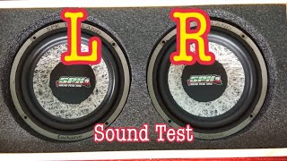 R L Sound test ซาวด์เทส ซ้าย ขวา บาลานซ์ [upl. by Ahsienroc]