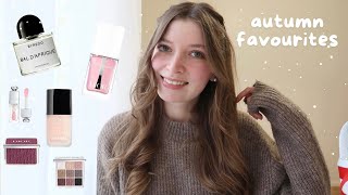 ASMR show amp tell Autumn  Fall Favorites ✨ Cute accent English asmr [upl. by Reilamag]